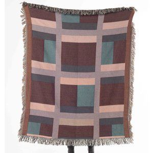 Clr Shop Urban Outfitters | Quilted Woven Throw Blanket | Large | NWOT